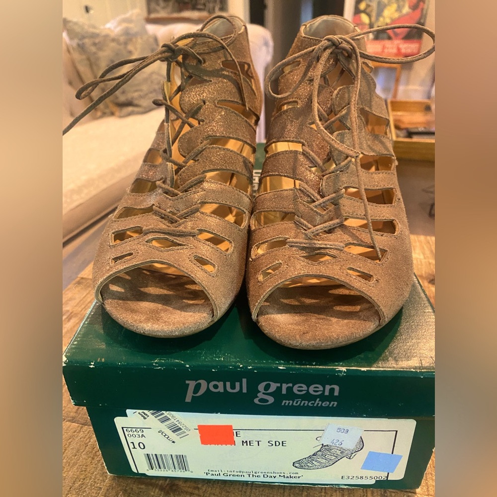 Paul Green Prague Open Toe Bootie